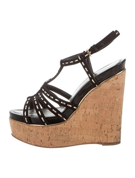 christian dior schuhe schlappen|dior wedge platform sandals.